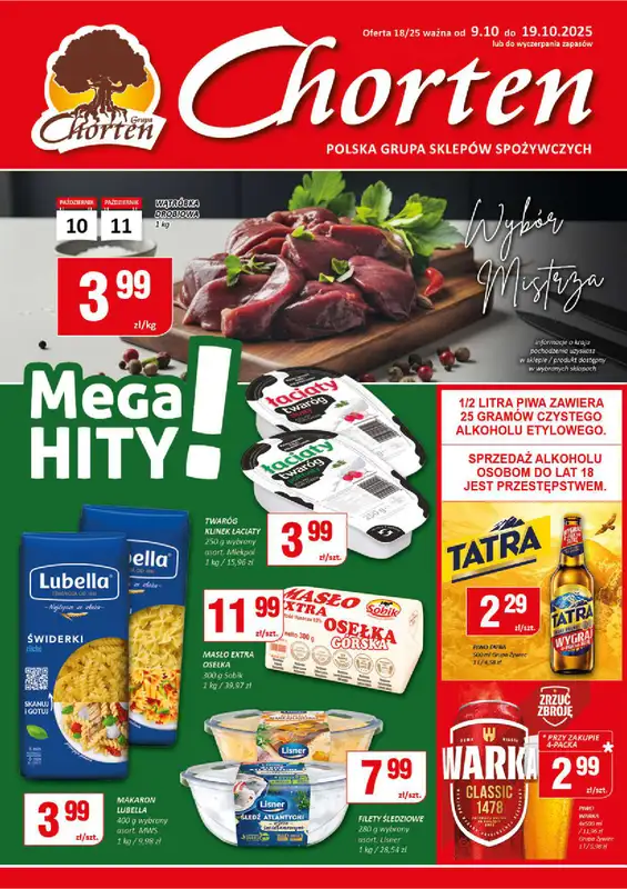Chorten - gazetka promocyjna Gazetka Mazowsze Market  