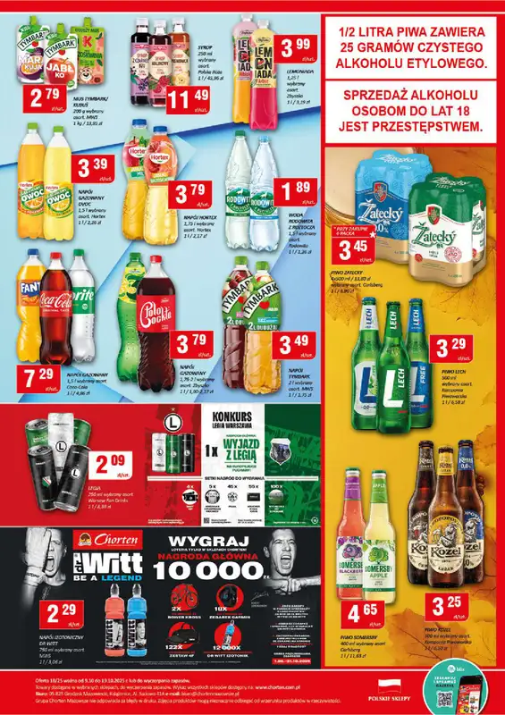 Chorten - gazetka promocyjna Gazetka Mazowsze Market od czwartku 09.10 do niedzieli 19.10 - strona 4