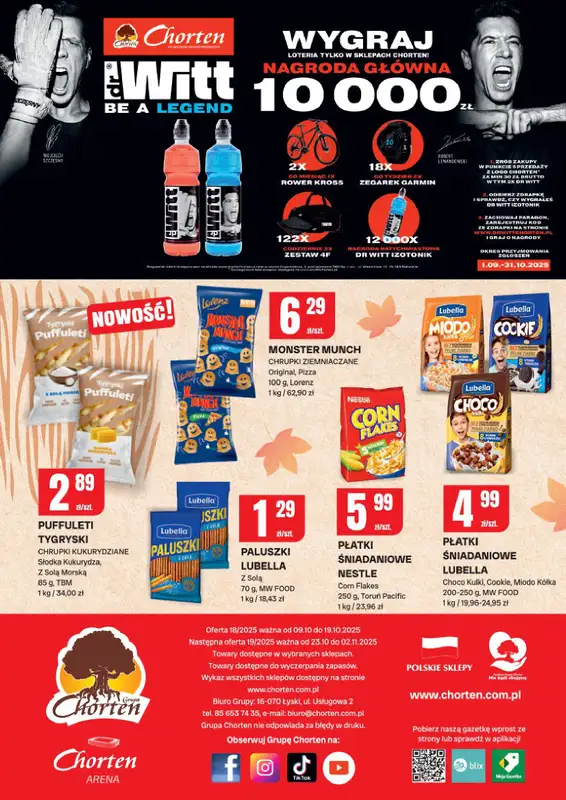 Chorten - gazetka promocyjna Gazetka Radom Market od czwartku 09.10 do niedzieli 19.10 - strona 8