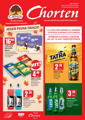 Chorten - gazetka promocyjna Gazetka Radom Market od czwartku 09.10 do niedzieli 19.10 Chorten - gazetka promocyjna Gazetka Radom Market od czwartku 09.10 do niedzieli 19.10