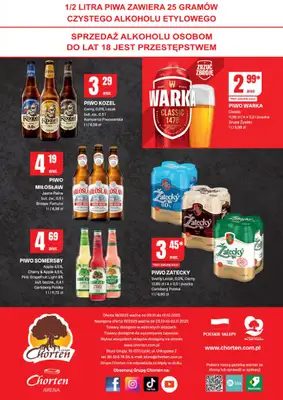 Chorten - gazetka promocyjna Gazetka Radom Minimarket od czwartku 09.10 do niedzieli 19.10 - strona 4 Chorten - gazetka promocyjna Gazetka Radom Minimarket od czwartku 09.10 do niedzieli 19.10 - strona 4
