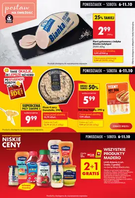 Biedronka - gazetka promocyjna Biedronkowe oszczędności od poniedziałku 06.10 do środy 08.10 - strona 6