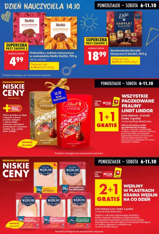 Biedronka - gazetka promocyjna Biedronkowe oszczędności od poniedziałku 06.10 do środy 08.10 - strona 8