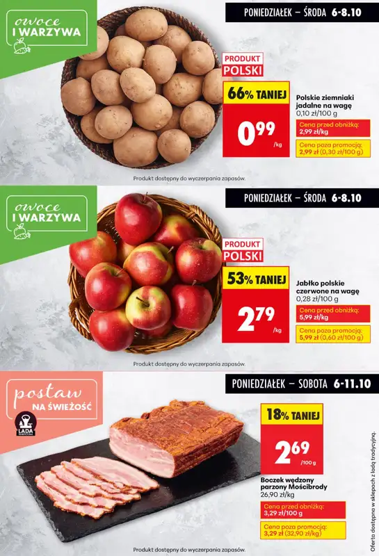 Biedronka - gazetka promocyjna Biedronkowe oszczędności od poniedziałku 06.10 do środy 08.10 - strona 4