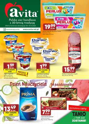 Avita - gazetka promocyjna Gazetka od środy 08.10 do wtorku 14.10