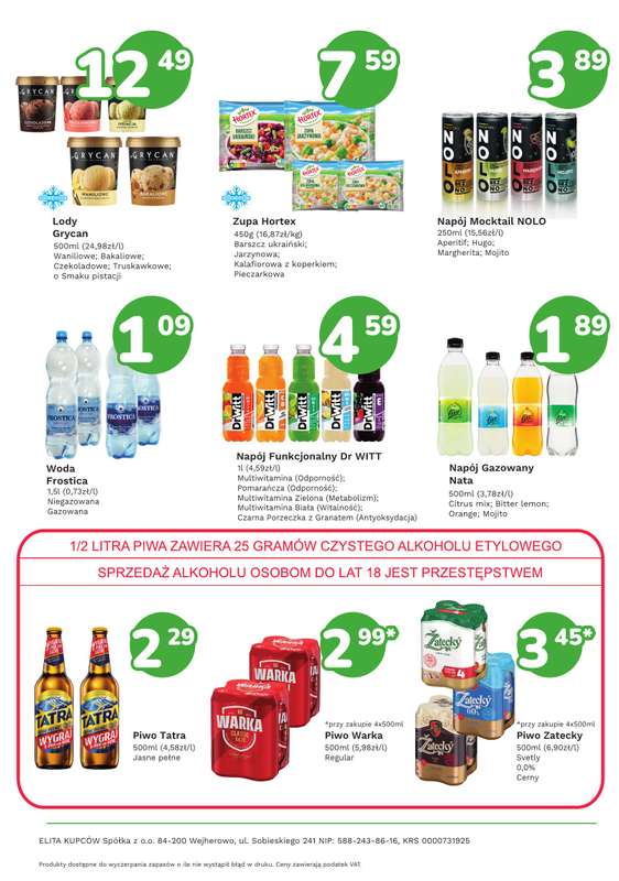 Limonka - gazetka promocyjna Gazetka od czwartku 09.10 do niedzieli 19.10 - strona 4
