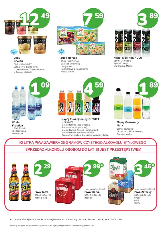 Limonka - gazetka promocyjna Gazetka od czwartku 09.10 do niedzieli 19.10 - strona 4