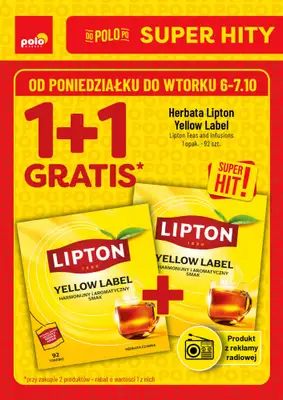 POLOmarket - gazetka promocyjna Super hity od poniedziałku 06.10 do wtorku 07.10 POLOmarket - gazetka promocyjna Super hity od poniedziałku 06.10 do wtorku 07.10