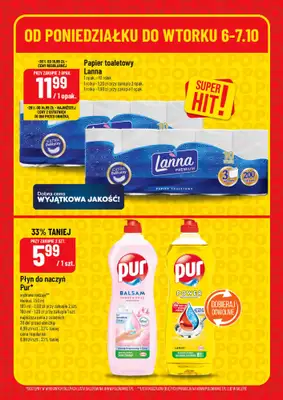 POLOmarket - gazetka promocyjna Super hity od poniedziałku 06.10 do wtorku 07.10 - strona 6 POLOmarket - gazetka promocyjna Super hity od poniedziałku 06.10 do wtorku 07.10 - strona 6