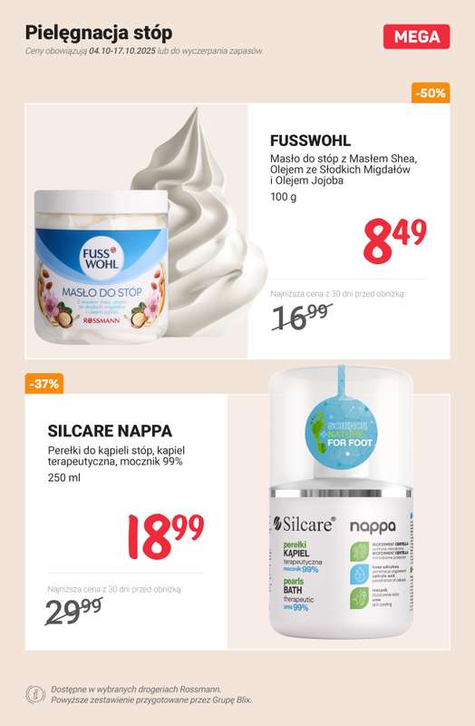 Rossmann - gazetka promocyjna Do -50% na pielęgnację od poniedziałku 06.10 do piątku 17.10 - strona 5