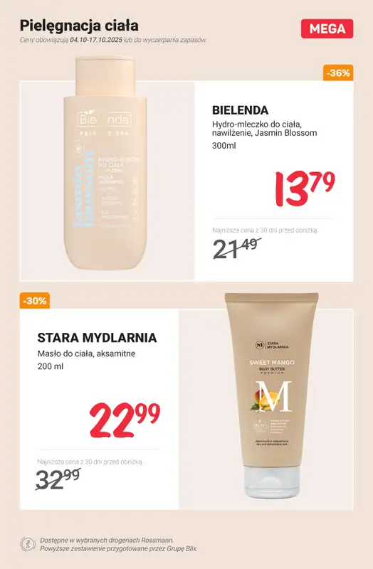 Rossmann - gazetka promocyjna Do -50% na pielęgnację od poniedziałku 06.10 do piątku 17.10 - strona 3