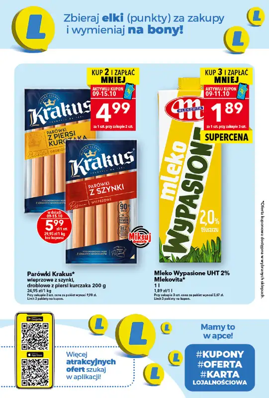 LEWIATAN - gazetka promocyjna MAMY TO w Lewiatanie  do środy 15.10 - strona 2