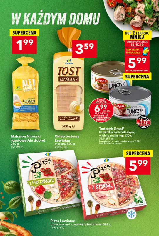 LEWIATAN - gazetka promocyjna MAMY TO w Lewiatanie  do środy 15.10 - strona 10