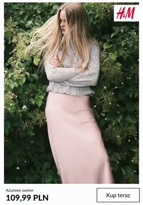 H&M - gazetka promocyjna NOWOŚCI dla niej od poniedziałku 06.10  - strona 5 H&M - gazetka promocyjna NOWOŚCI dla niej od poniedziałku 06.10  - strona 5