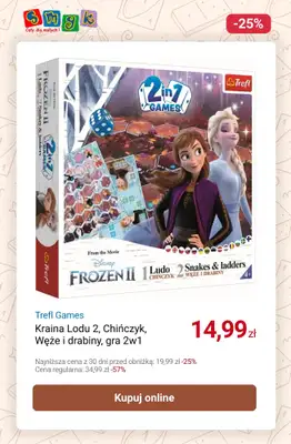Smyk - gazetka promocyjna Do -55% na GRY PLANSZOWE od poniedziałku 06.10 do poniedziałku 20.10 - strona 14 Smyk - gazetka promocyjna Do -55% na GRY PLANSZOWE od poniedziałku 06.10 do poniedziałku 20.10 - strona 14