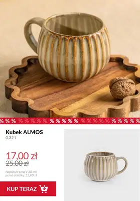 Homla - gazetka promocyjna Kubki na jesienną herbatę od poniedziałku 06.10  - strona 2 Homla - gazetka promocyjna Kubki na jesienną herbatę od poniedziałku 06.10  - strona 2