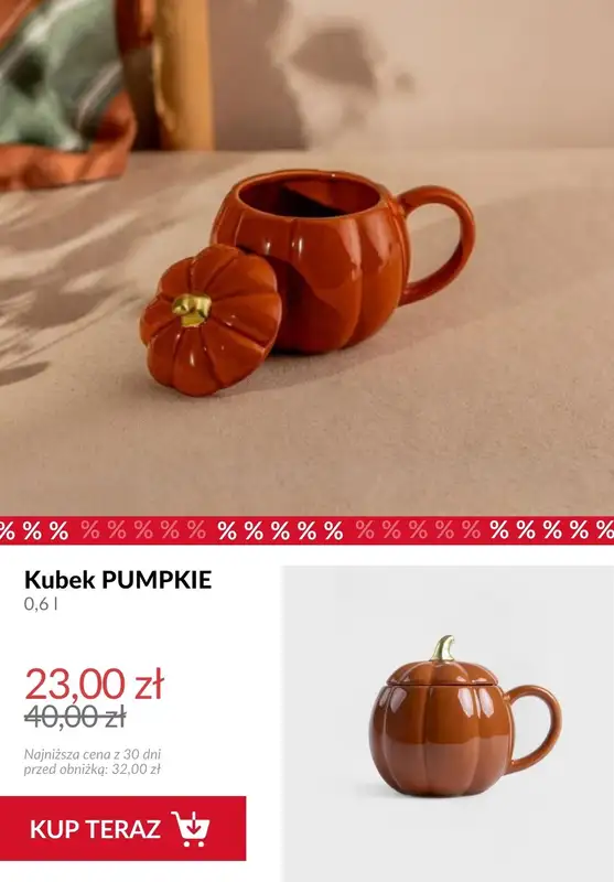 Homla - gazetka promocyjna Kubki na jesienną herbatę od poniedziałku 06.10  - strona 6