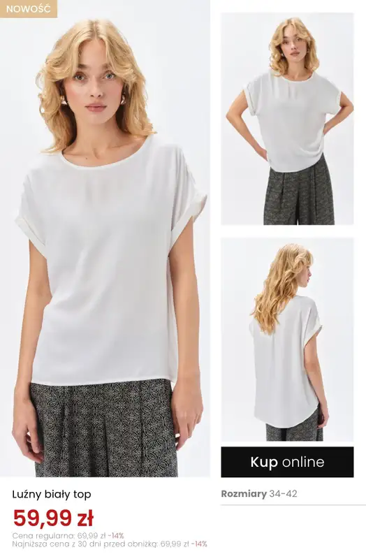 Top Secret - gazetka promocyjna -30% Final SALE od poniedziałku 06.10 do niedzieli 12.10 - strona 3