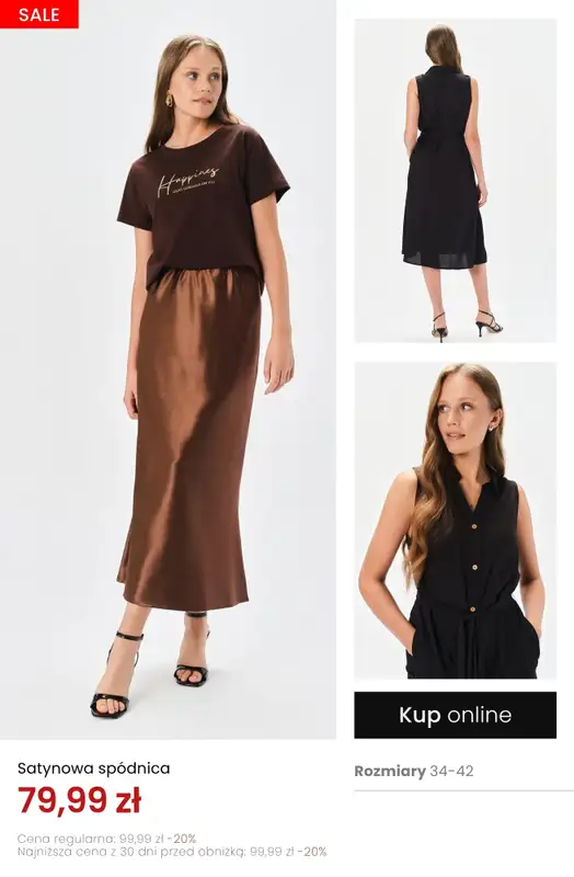 Top Secret - gazetka promocyjna -30% Final SALE od poniedziałku 06.10 do niedzieli 12.10 - strona 4