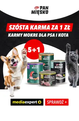 Media Expert - gazetka promocyjna Zwierzęce hity cenowe – sprawdź ofertę Media Expert od wtorku 07.10 do wtorku 14.10 - strona 4 Media Expert - gazetka promocyjna Zwierzęce hity cenowe – sprawdź ofertę Media Expert od wtorku 07.10 do wtorku 14.10 - strona 4