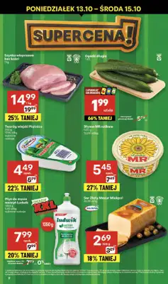 Delikatesy Centrum - gazetka promocyjna Gazetka  do środy 15.10 - strona 2