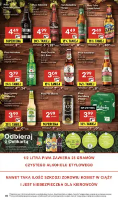 Delikatesy Centrum - gazetka promocyjna Gazetka  do środy 15.10 - strona 45