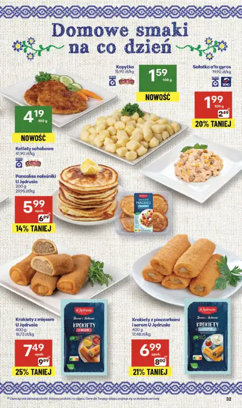 Delikatesy Centrum - gazetka promocyjna Gazetka  do środy 15.10 - strona 32