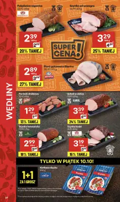 Delikatesy Centrum - gazetka promocyjna Gazetka  do środy 15.10 - strona 27