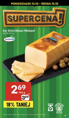 Delikatesy Centrum - gazetka promocyjna Gazetka  do środy 15.10 - strona 20