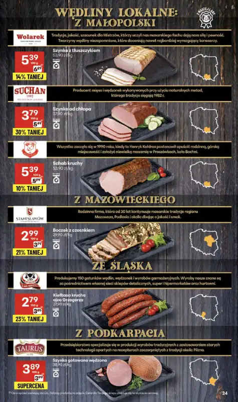 Delikatesy Centrum - gazetka promocyjna Gazetka  do środy 15.10 - strona 24