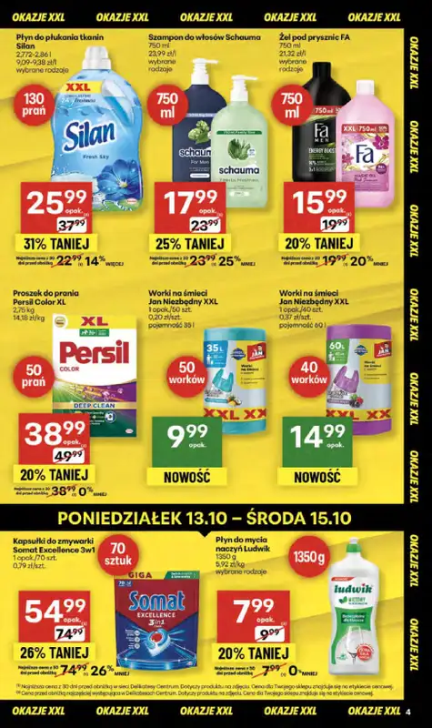 Delikatesy Centrum - gazetka promocyjna Gazetka  do środy 15.10 - strona 4