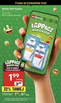 Delikatesy Centrum - gazetka promocyjna Gazetka  do środy 15.10 - strona 13