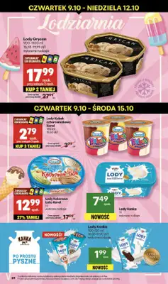 Delikatesy Centrum - gazetka promocyjna Gazetka  do środy 15.10 - strona 39
