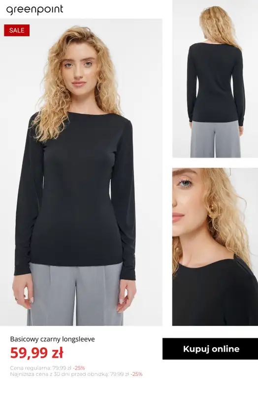 Greenpoint - gazetka promocyjna FINAL SALE: ekstra -30% na wyprzedaż, ostatnie dni! od poniedziałku 06.10  - strona 9