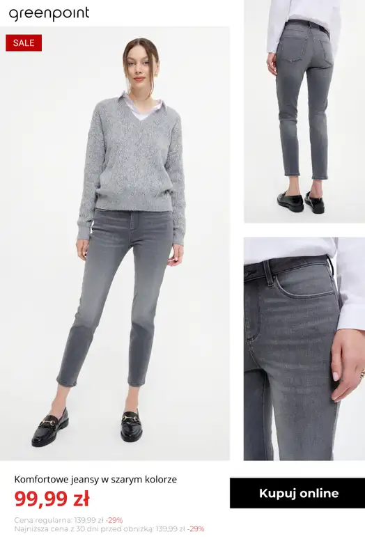Greenpoint - gazetka promocyjna FINAL SALE: ekstra -30% na wyprzedaż, ostatnie dni! od poniedziałku 06.10  - strona 6