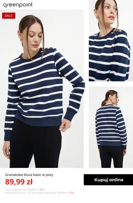 Greenpoint - gazetka promocyjna FINAL SALE: ekstra -30% na wyprzedaż, ostatnie dni! od poniedziałku 06.10  - strona 2
