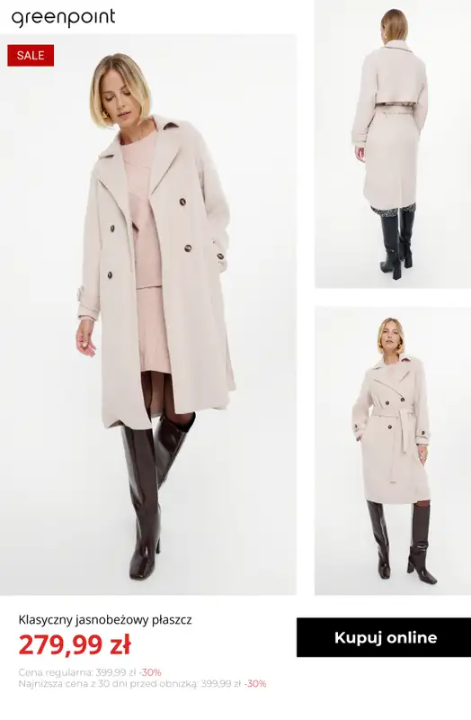 Greenpoint - gazetka promocyjna FINAL SALE: ekstra -30% na wyprzedaż, ostatnie dni! od poniedziałku 06.10  - strona 4