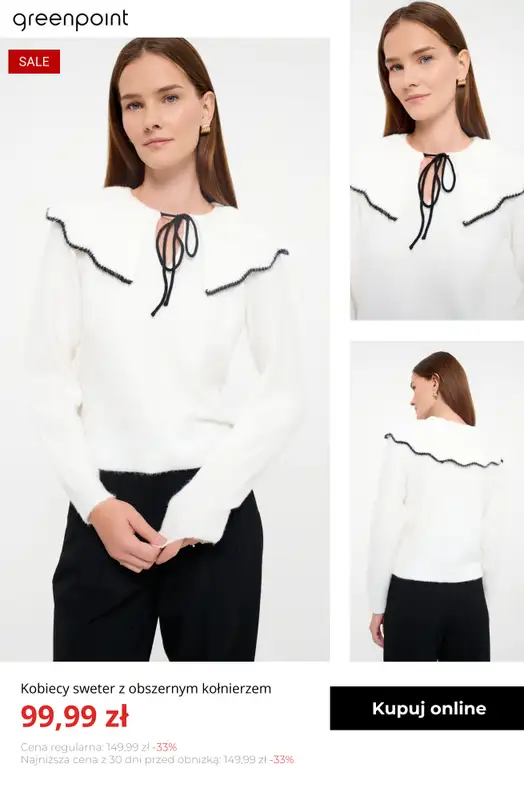 Greenpoint - gazetka promocyjna FINAL SALE: ekstra -30% na wyprzedaż, ostatnie dni! od poniedziałku 06.10  - strona 7