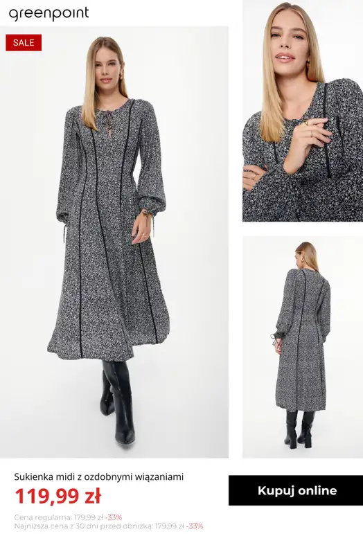 Greenpoint - gazetka promocyjna FINAL SALE: ekstra -30% na wyprzedaż, ostatnie dni! od poniedziałku 06.10  - strona 3