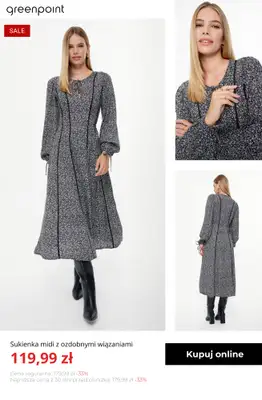 Greenpoint - gazetka promocyjna FINAL SALE: ekstra -30% na wyprzedaż, ostatnie dni! od poniedziałku 06.10  - strona 3 Greenpoint - gazetka promocyjna FINAL SALE: ekstra -30% na wyprzedaż, ostatnie dni! od poniedziałku 06.10  - strona 3