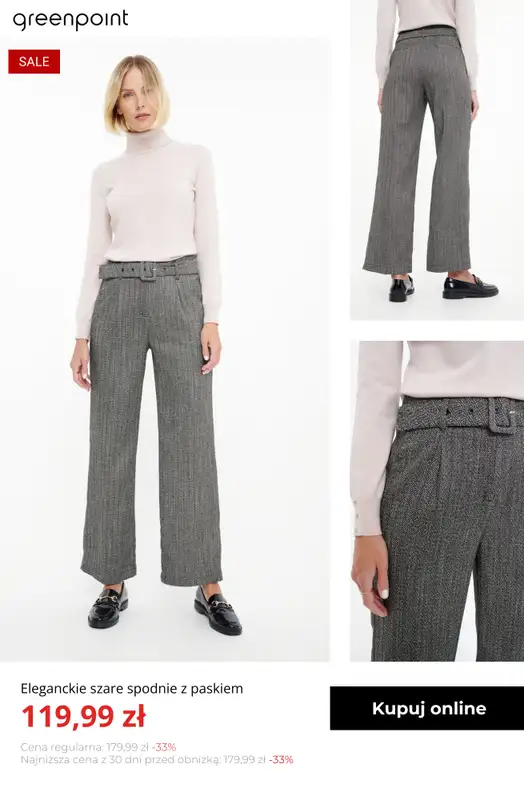 Greenpoint - gazetka promocyjna FINAL SALE: ekstra -30% na wyprzedaż, ostatnie dni! od poniedziałku 06.10  - strona 10