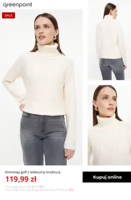 Greenpoint - gazetka promocyjna FINAL SALE: ekstra -30% na wyprzedaż, ostatnie dni! od poniedziałku 06.10  - strona 5 Greenpoint - gazetka promocyjna FINAL SALE: ekstra -30% na wyprzedaż, ostatnie dni! od poniedziałku 06.10  - strona 5
