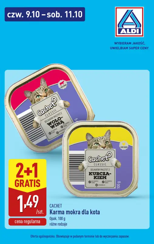 Aldi - gazetka promocyjna Weekend super cen w Aldi! od czwartku 09.10 do soboty 11.10 - strona 8