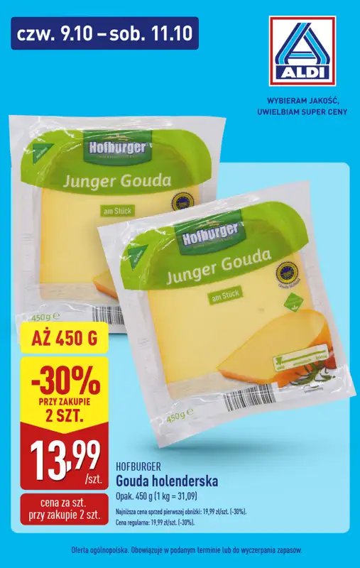 Aldi - gazetka promocyjna Weekend super cen w Aldi! od czwartku 09.10 do soboty 11.10 - strona 4