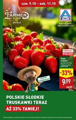 Aldi - gazetka promocyjna Weekend super cen w Aldi! od czwartku 09.10 do soboty 11.10 - strona 9