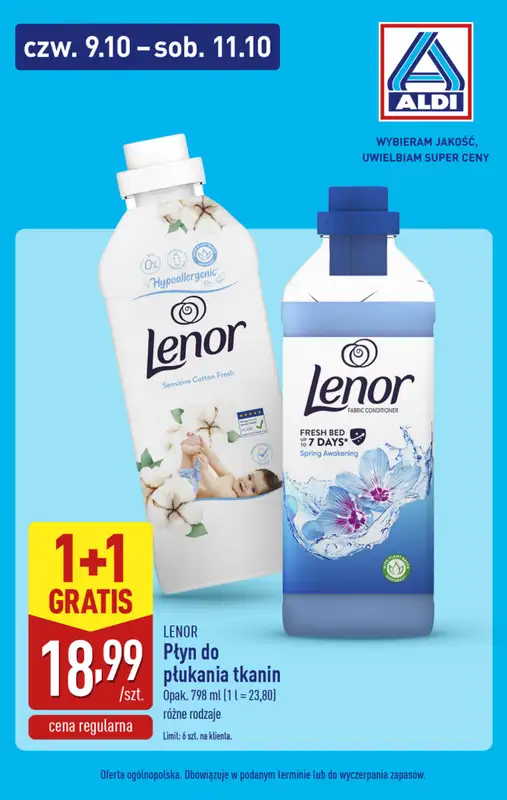 Aldi - gazetka promocyjna Weekend super cen w Aldi! od czwartku 09.10 do soboty 11.10 - strona 6