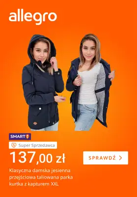 Allegro - gazetka promocyjna Moda jesienna: styl i komfort od wtorku 07.10 do poniedziałku 13.10