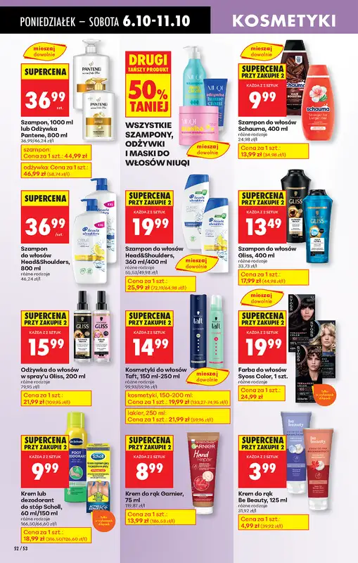 Biedronka - gazetka promocyjna Od poniedziałku od poniedziałku 06.10 do niedzieli 12.10 - strona 66