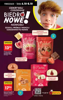 Biedronka - gazetka promocyjna Od poniedziałku od poniedziałku 06.10 do niedzieli 12.10 - strona 56