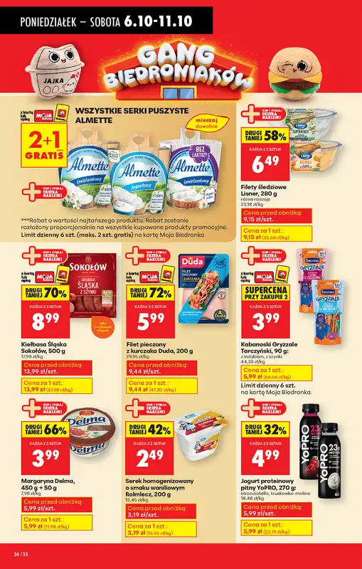 Biedronka - gazetka promocyjna Od poniedziałku od poniedziałku 06.10 do niedzieli 12.10 - strona 40